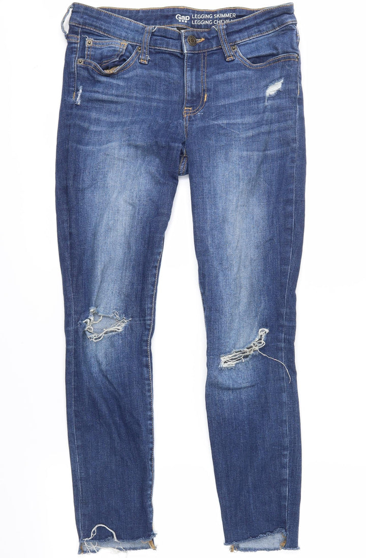 Gap Womens Blue  Denim Skinny Jeans Size 6 L23 in