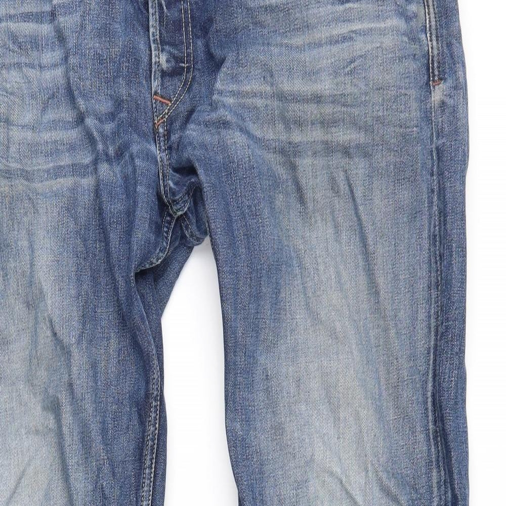 Diesel industry Mens Blue  Denim Straight Jeans Size 36 in L30 in