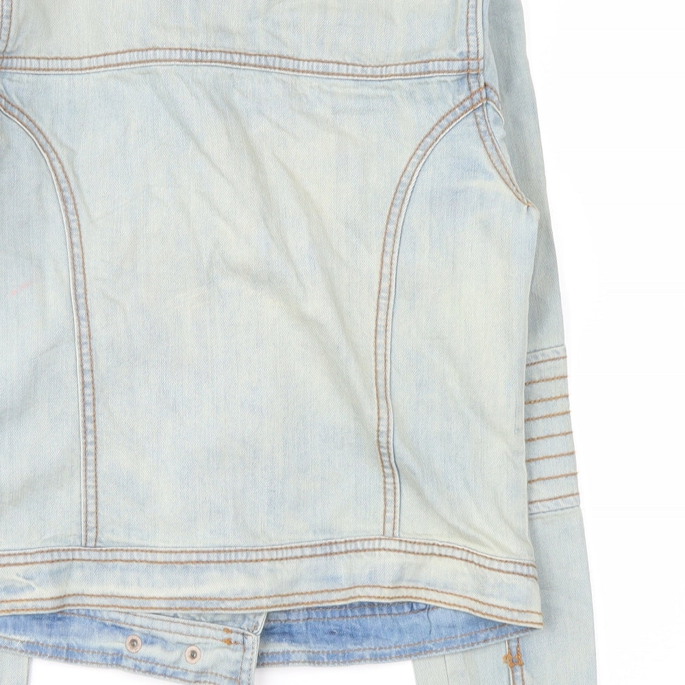 NEXT Girls Blue  Denim Jacket  Size 12 Years