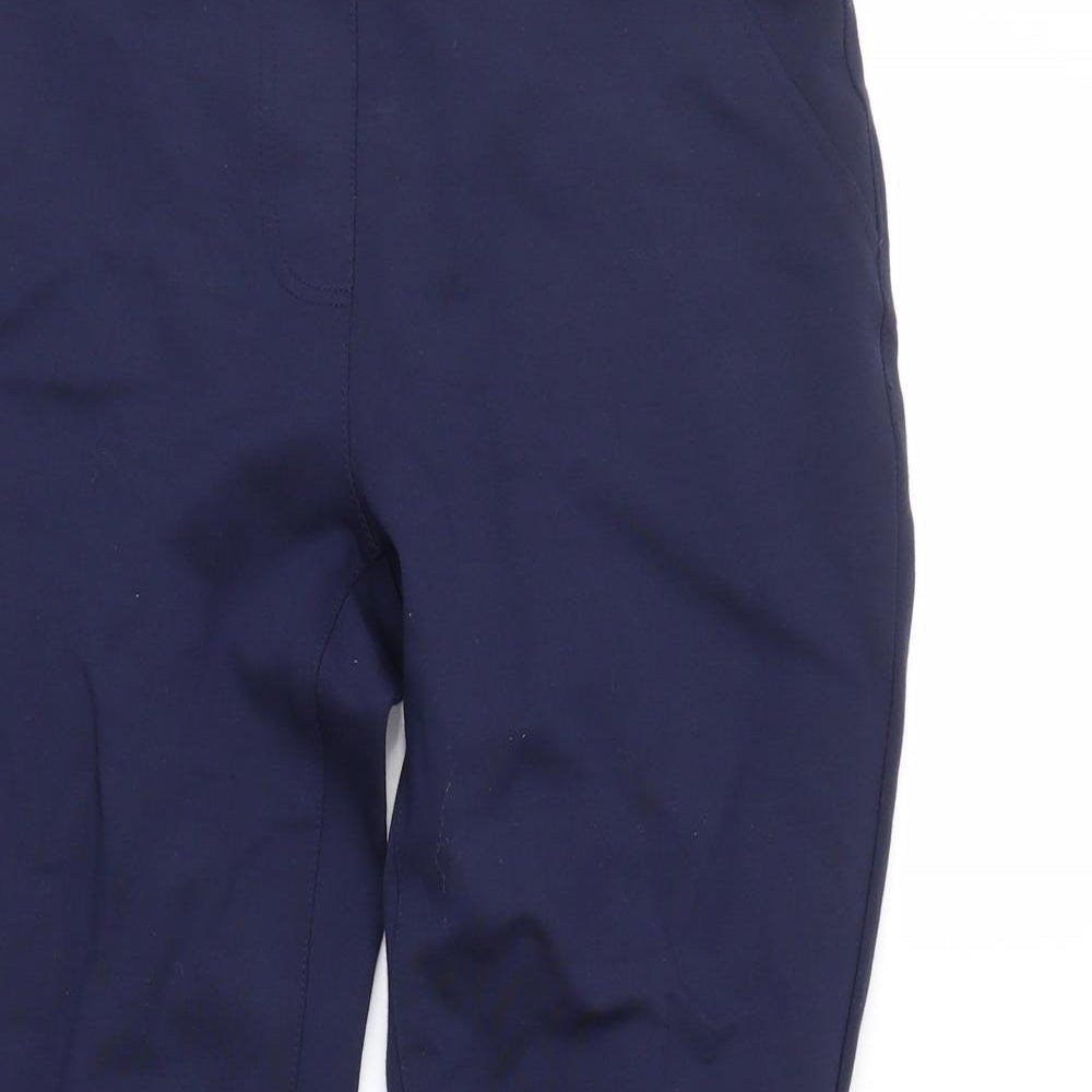bodyilove Womens Blue   Trousers  Size S L25 in