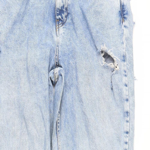 denim co Womens Blue  Denim Straight Jeans Size 12 L27 in