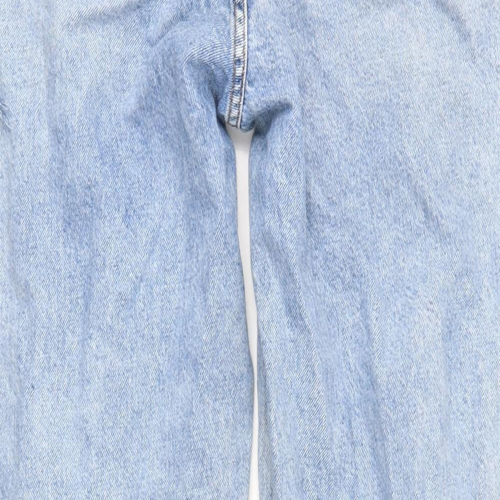 denim co Womens Blue  Denim Straight Jeans Size 12 L27 in