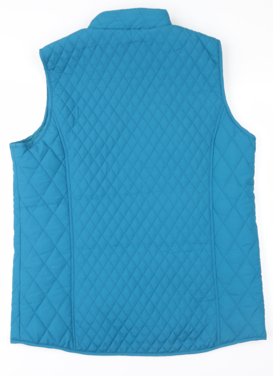 Autonomy Womens Blue Argyle/Diamond  Jacket Waistcoat Size 16