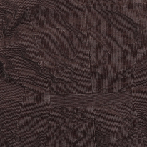 Laura Ashley Womens Brown   Overcoat Coat Size 12