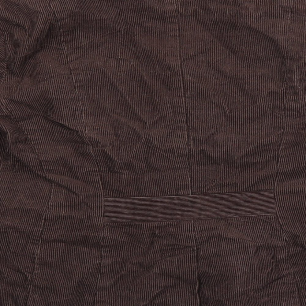 Laura Ashley Womens Brown   Overcoat Coat Size 12