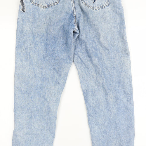 Primark Womens Blue   Straight Jeans Size 10 L25 in