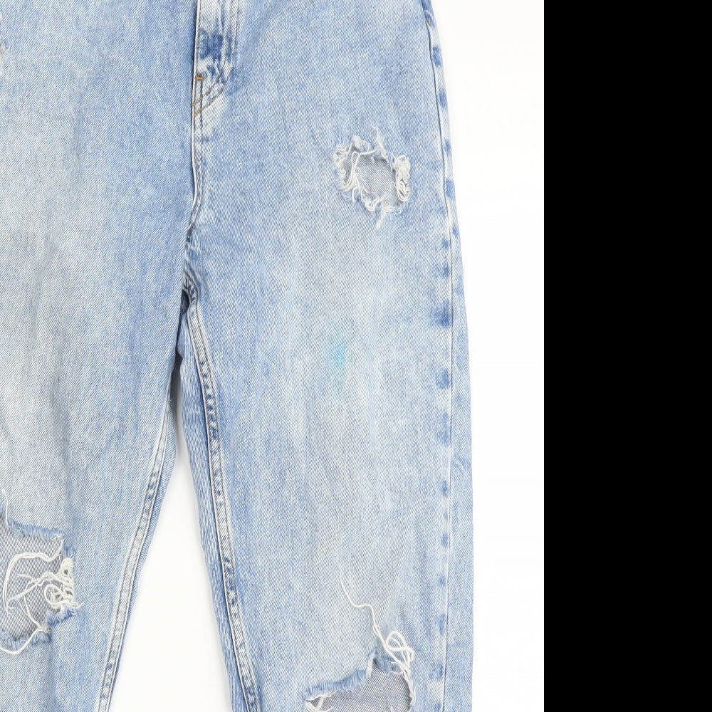 Primark Womens Blue   Straight Jeans Size 10 L25 in