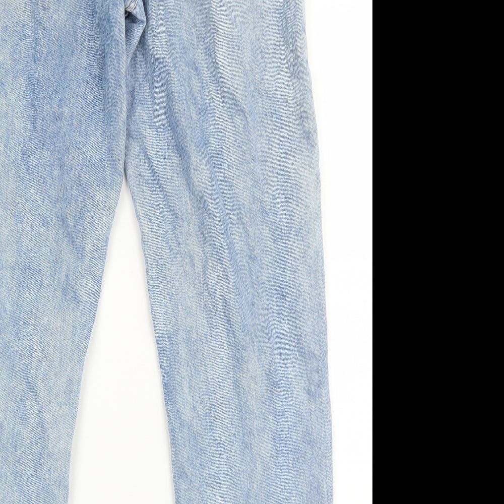 Primark Womens Blue   Straight Jeans Size 10 L25 in