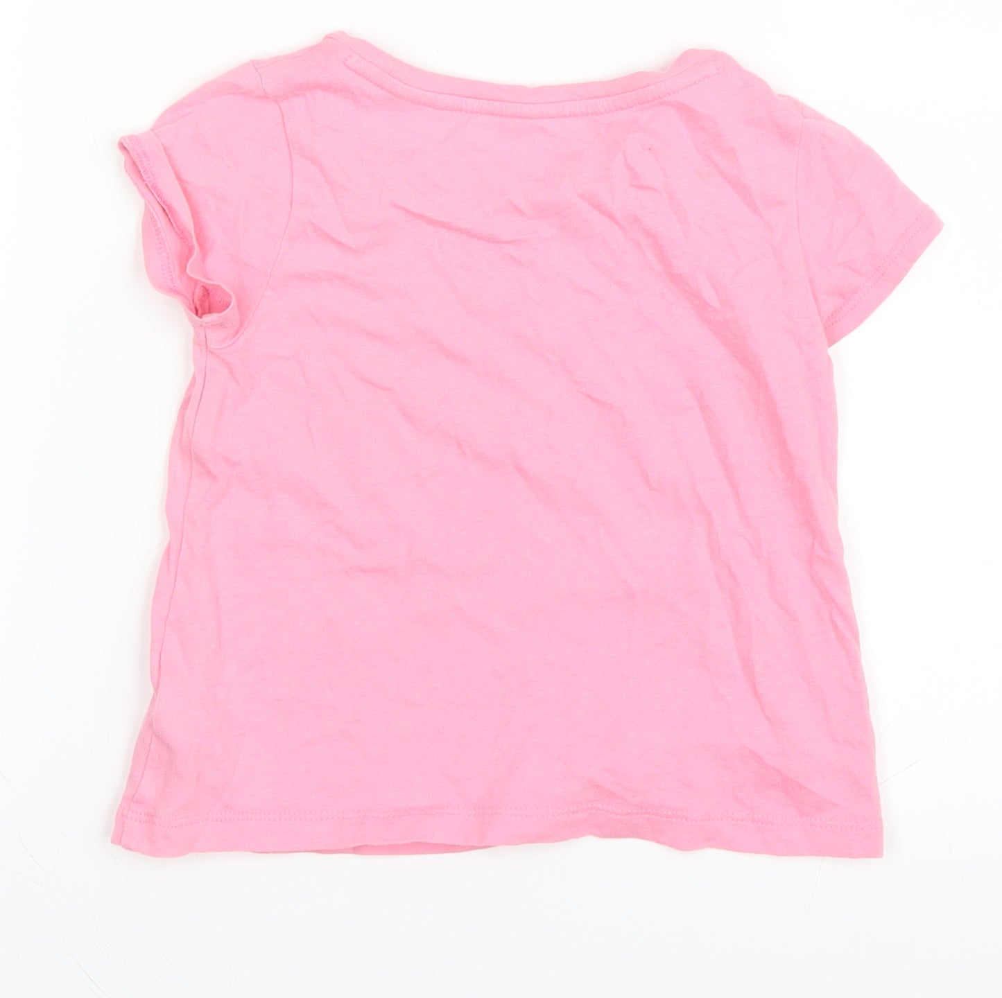 Gap Girls Pink   Basic T-Shirt Size 2 Years