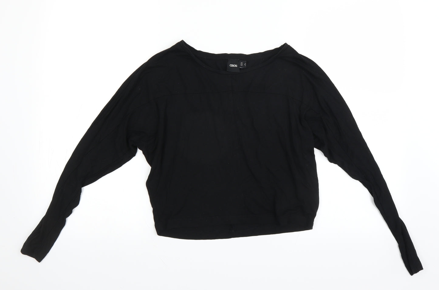 ASOS Womens Black   Basic T-Shirt Size 8