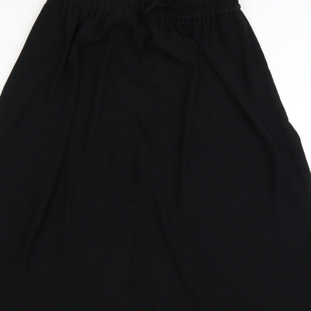 Zara Womens Black   Flare Skirt Size 10