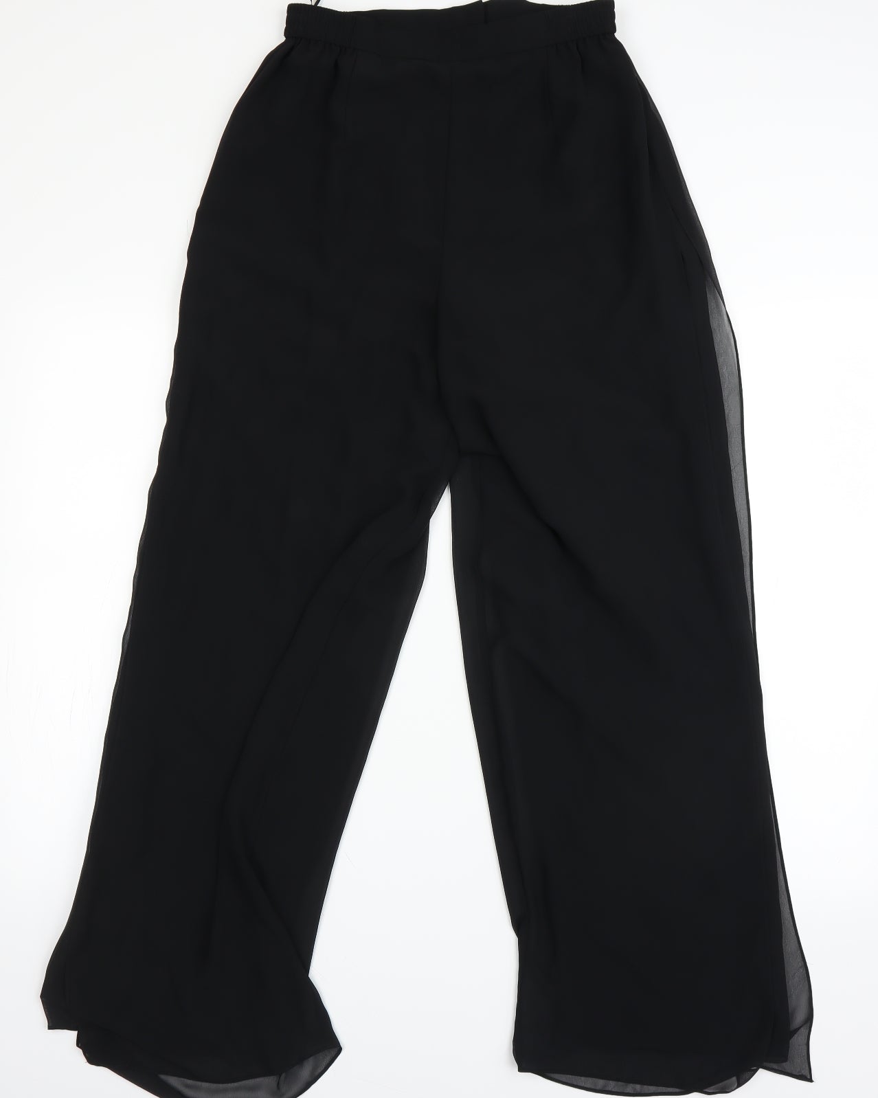After Six Womens Black   Trousers  Size 12 L26 in
