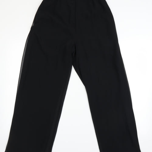 After Six Womens Black   Trousers  Size 12 L26 in