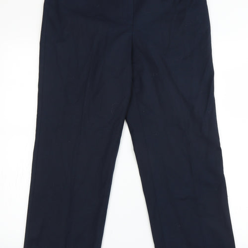 Artigiano Womens Blue   Trousers  Size 12 L23 in