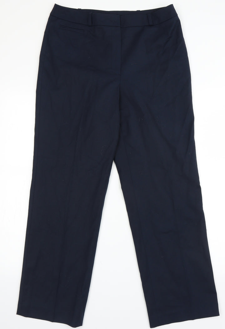 Artigiano Womens Blue Trousers Size 12 L23 in