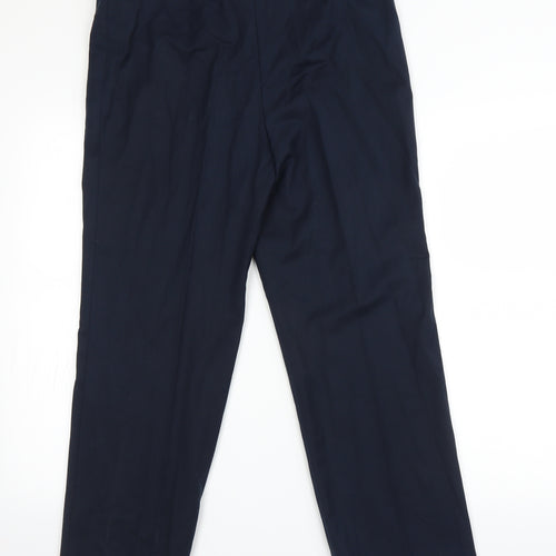 Artigiano Womens Blue   Trousers  Size 12 L23 in