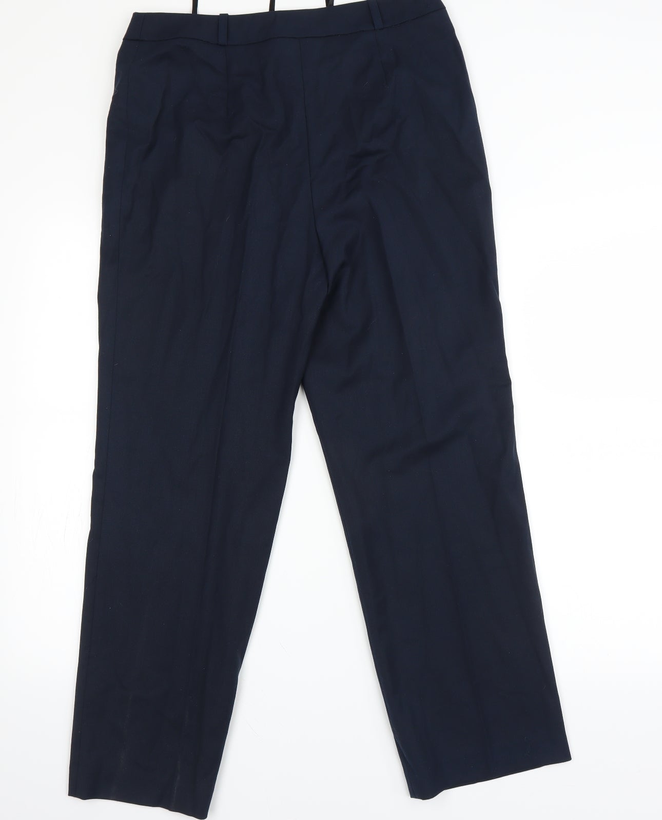 Artigiano Womens Blue   Trousers  Size 12 L23 in