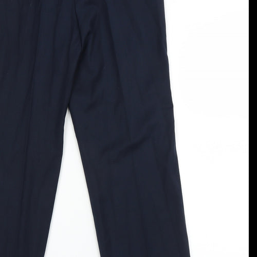 Artigiano Womens Blue   Trousers  Size 12 L23 in
