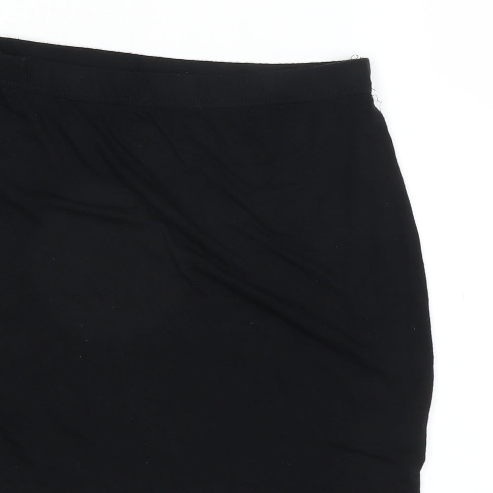 Boohoo Womens Black   Mini Skirt Size 8