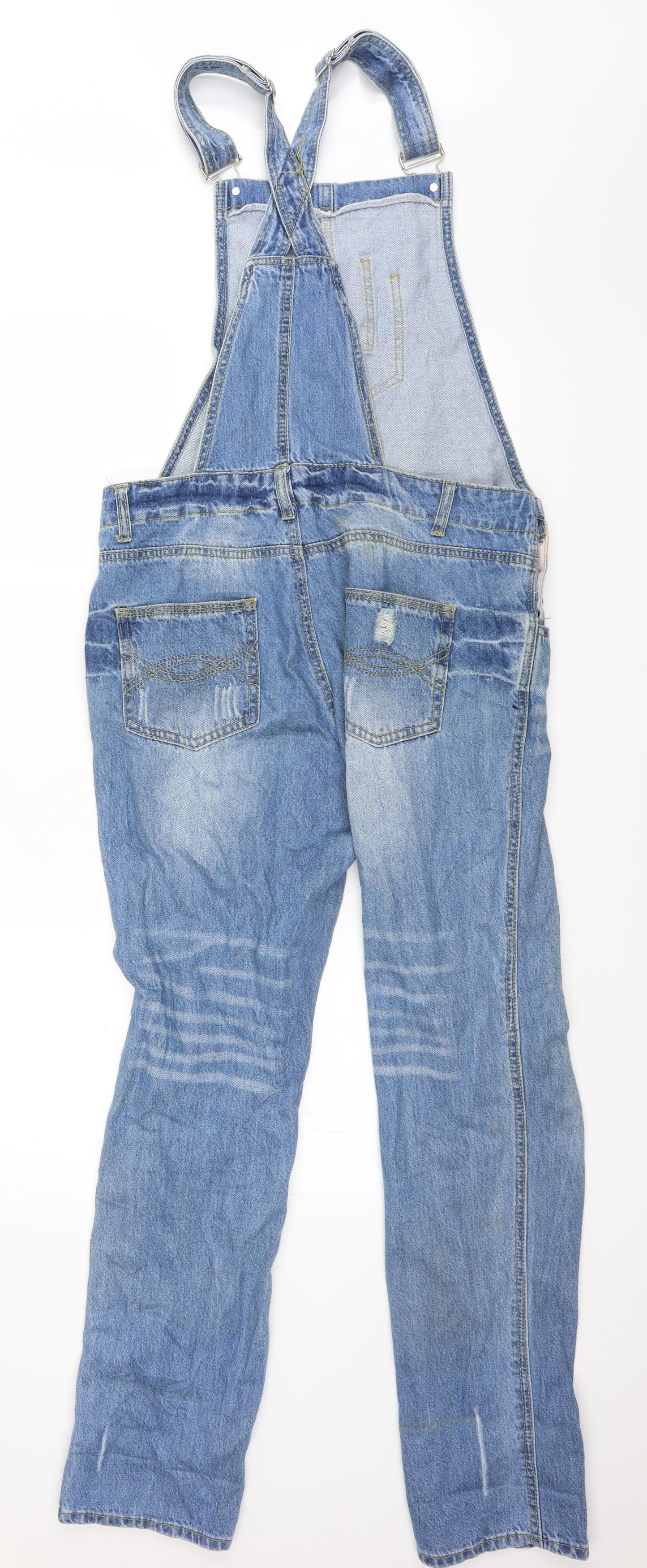 Primark Womens Blue   Dungaree One-Piece Size 10