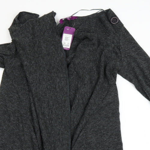 New Look Womens Grey   Cardigan Jumper Size 20
