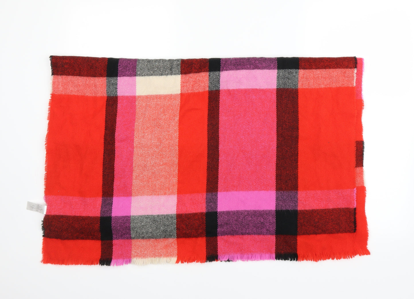 Primark Womens Red Check   Shawl/Wrap