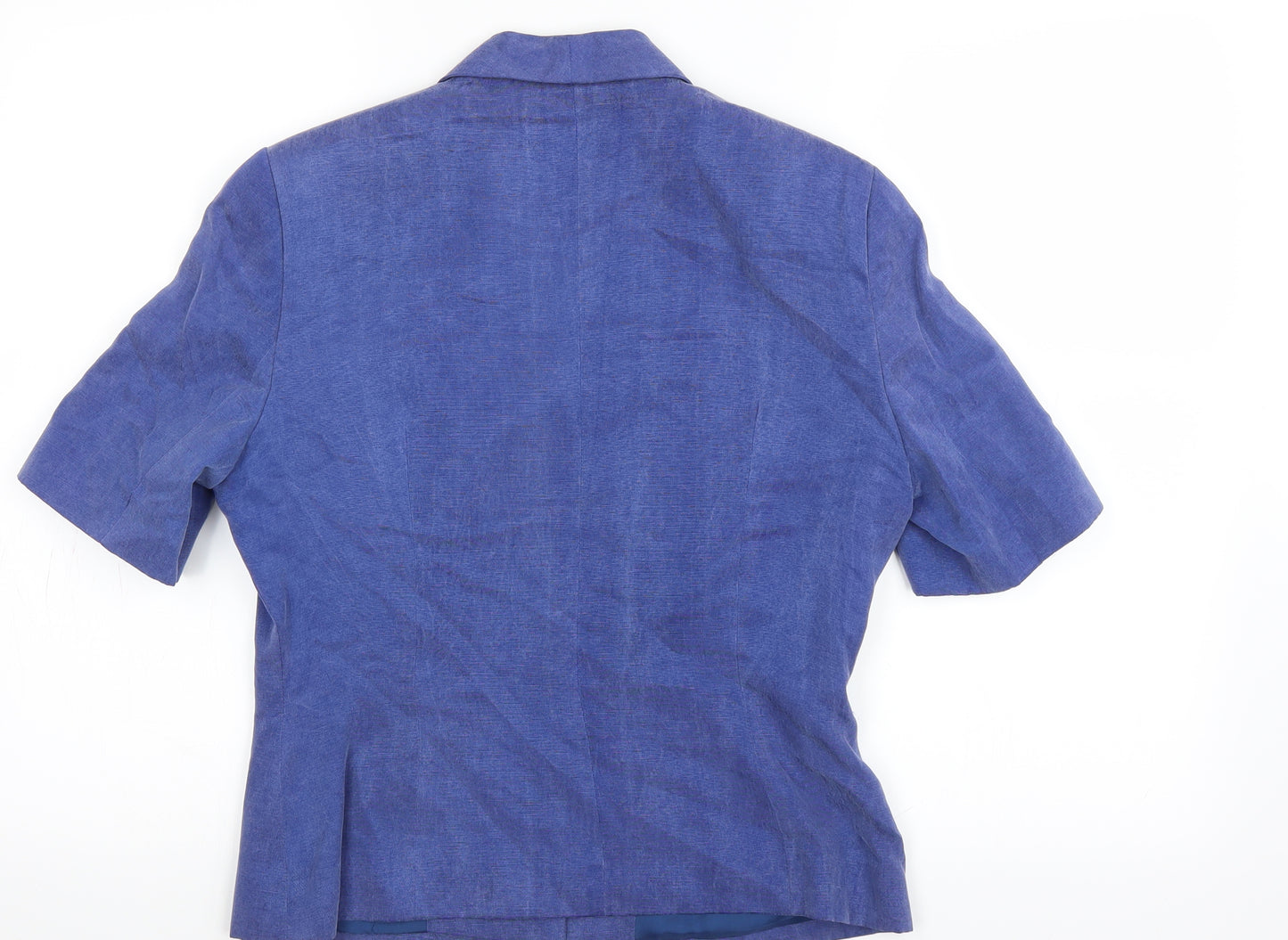 Monsoon Womens Blue   Overcoat Coat Size 12