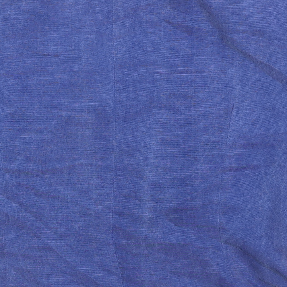 Monsoon Womens Blue   Overcoat Coat Size 12