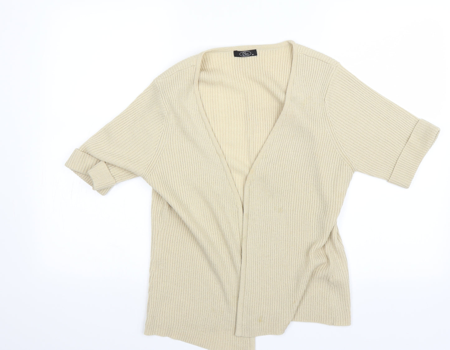 Bm Casual Womens Beige   Cardigan Jumper Size 12