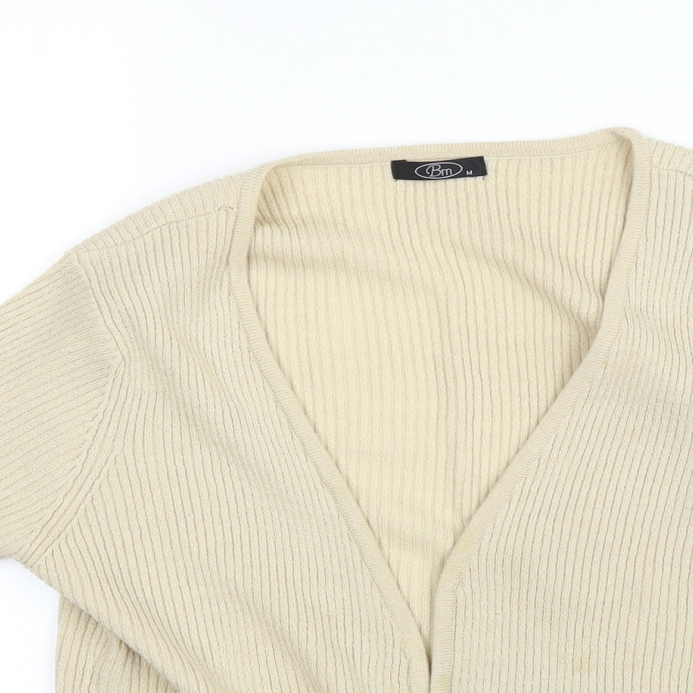 Bm Casual Womens Beige   Cardigan Jumper Size 12