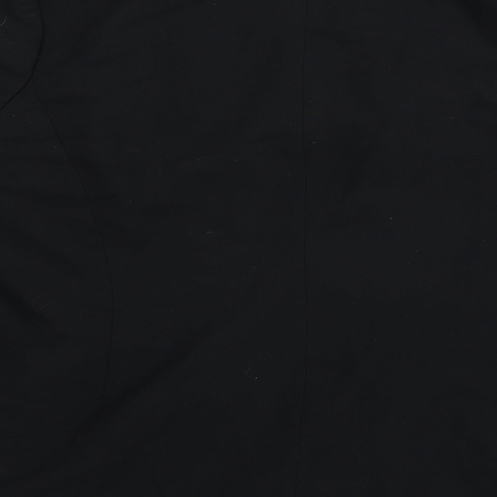 essence Womens Black   Overcoat Blazer Size 20