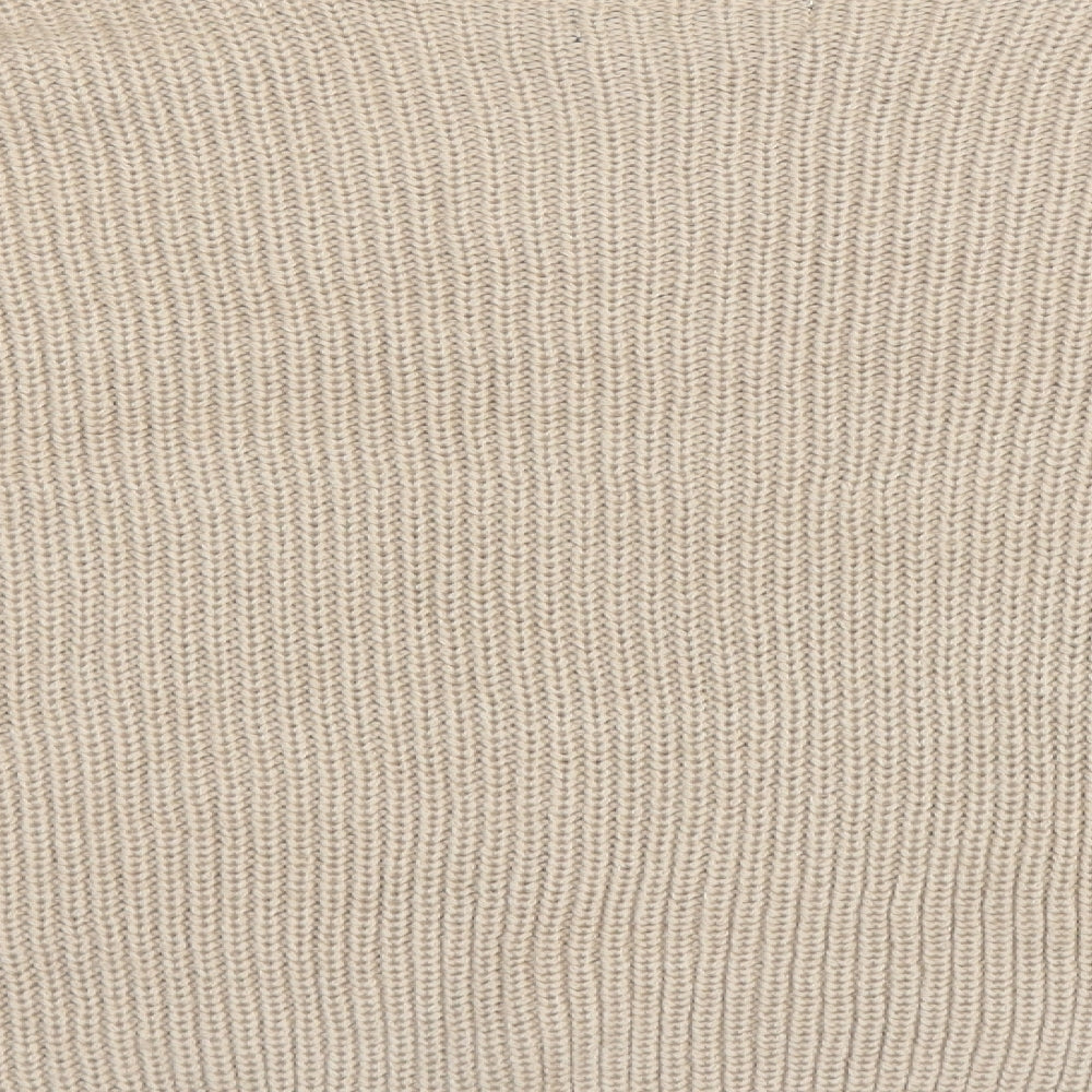 Missguided Womens Beige   Pullover Jumper Size 8