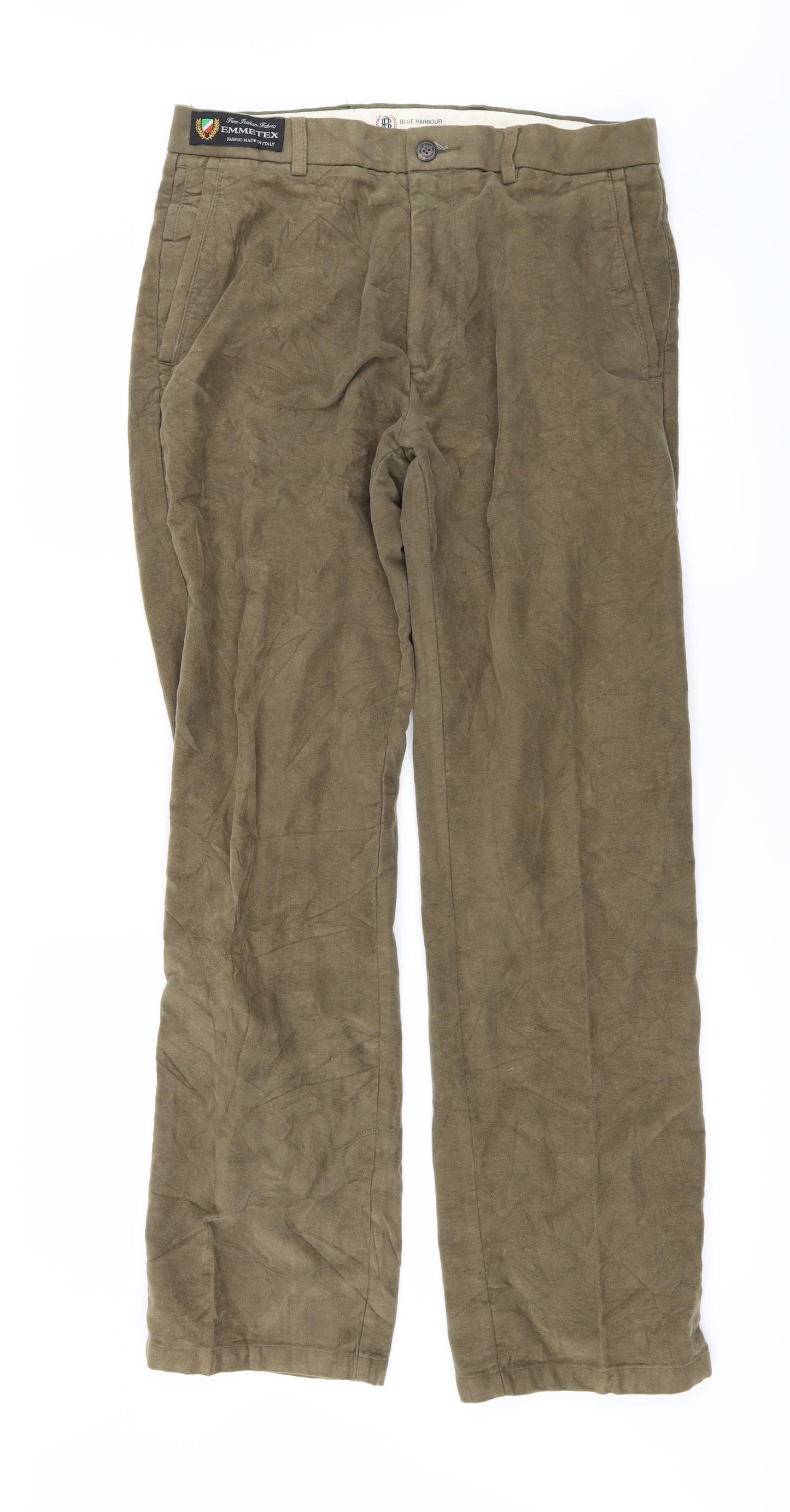 Marks and Spencer Womens Brown   Straight Jeans Size 32 L29 in