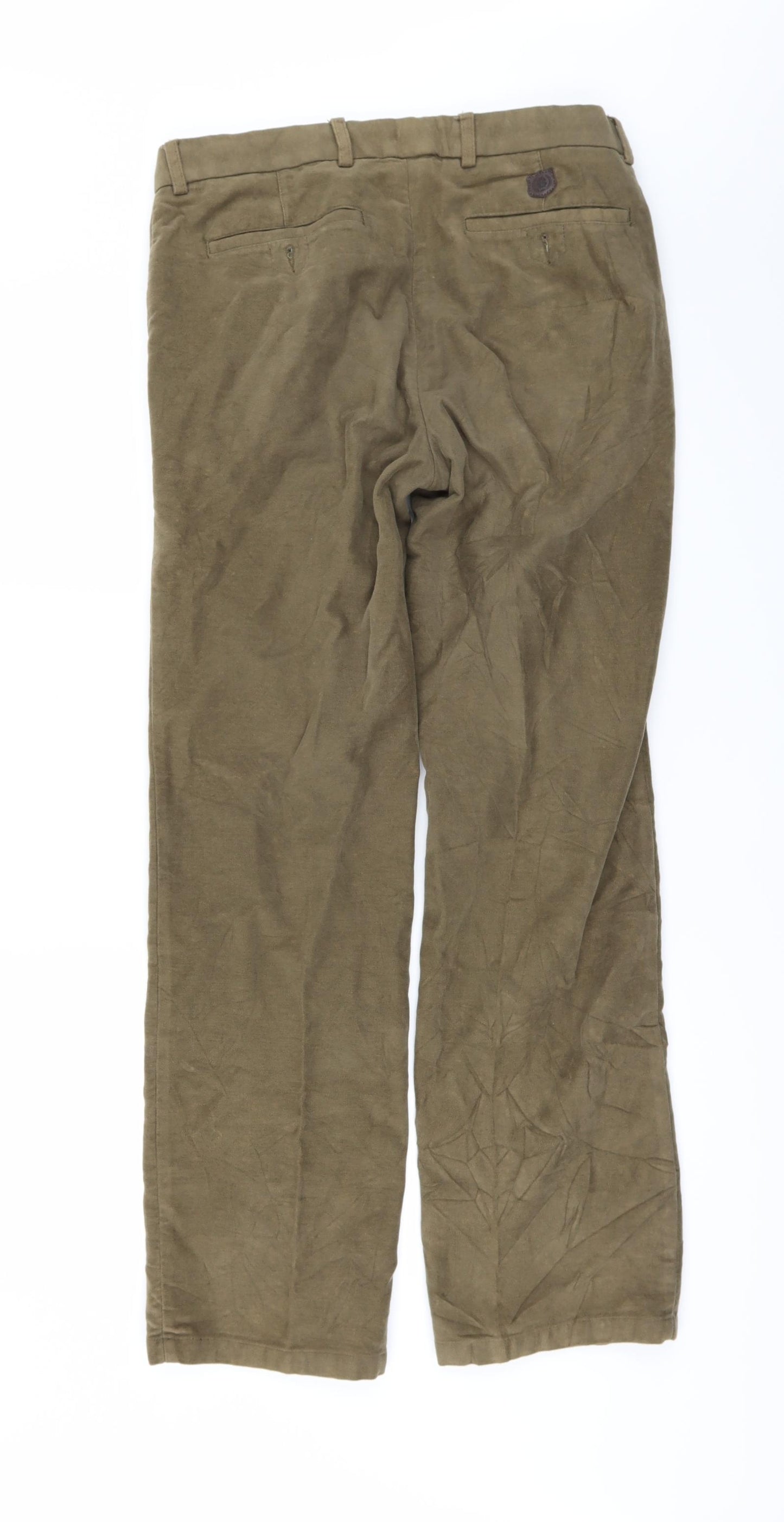 Marks and Spencer Womens Brown   Straight Jeans Size 32 L29 in