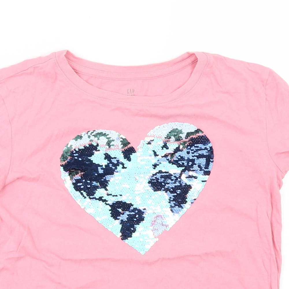 Gap Girls Pink   Basic T-Shirt Size M