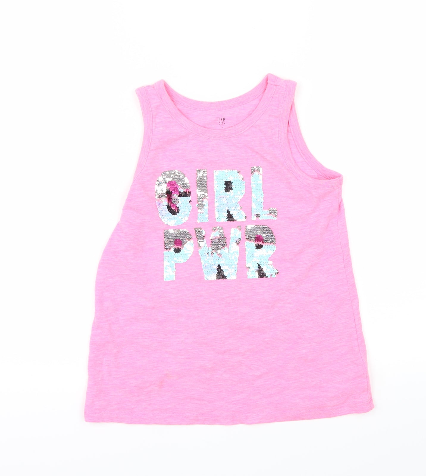 Gap Girls Pink   Basic Tank Size M