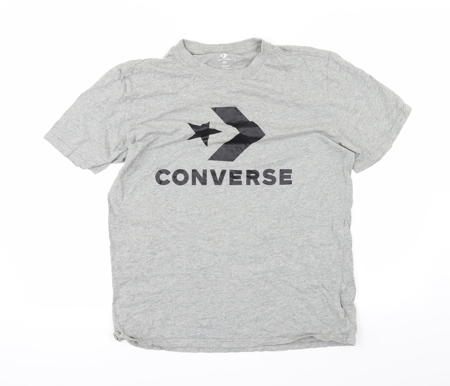 Converse Mens Grey    T-Shirt Size M