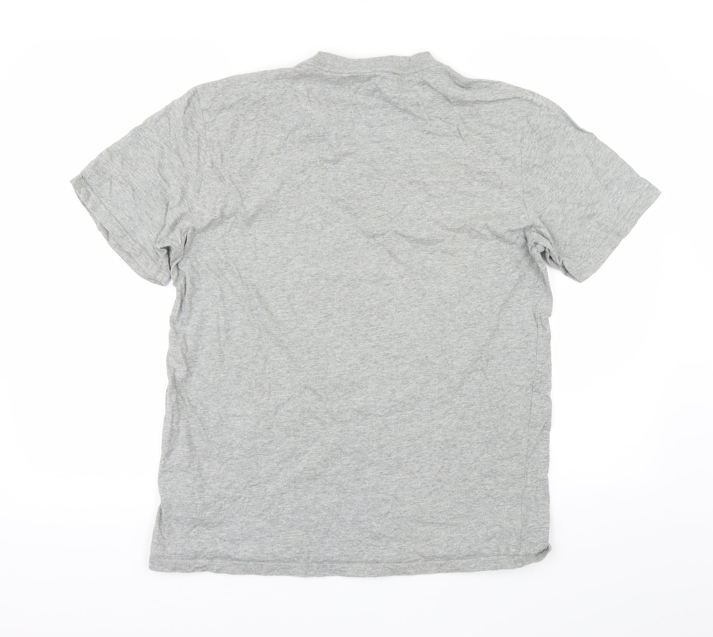 Converse Mens Grey    T-Shirt Size M