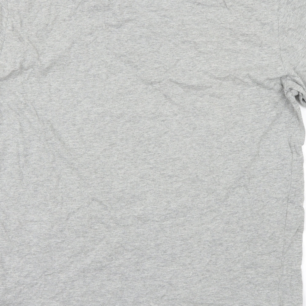 Converse Mens Grey    T-Shirt Size M