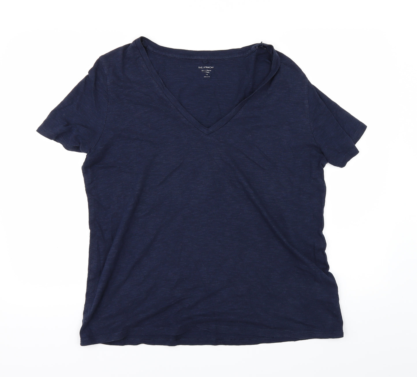Marks and Spencer Womens Blue   Basic T-Shirt Size 14