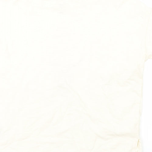 Gap Girls White   Basic T-Shirt Size M