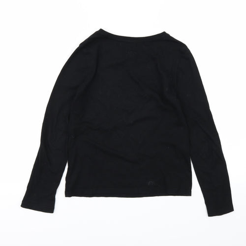Gap Girls Black   Basic T-Shirt Size M