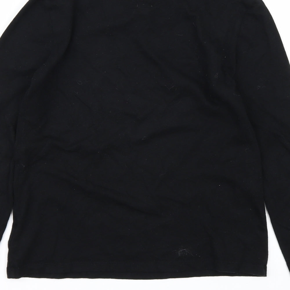 Gap Girls Black   Basic T-Shirt Size M
