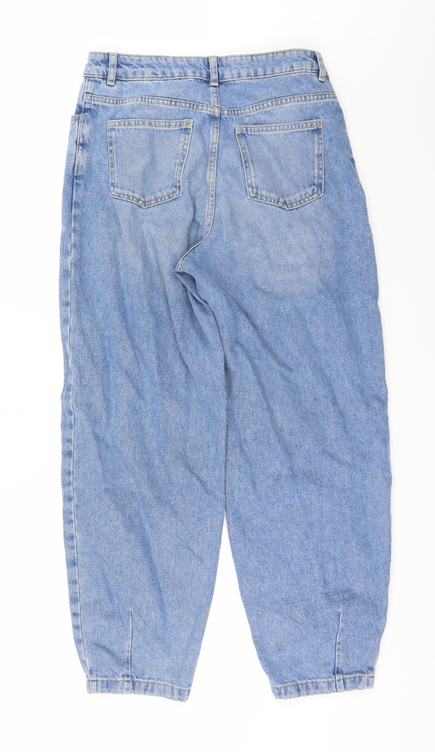 Marks and Spencer Womens Blue  Denim Straight Jeans Size 10 L26 in