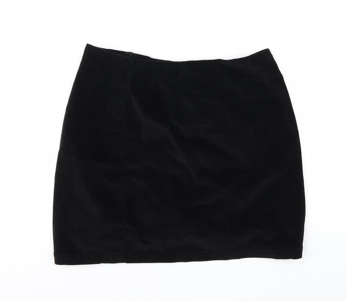 Warehouse Womens Black   A-Line Skirt Size 10