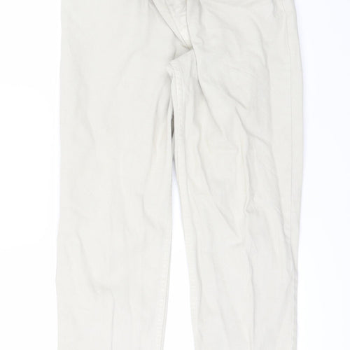 dp Denim Womens Beige   Straight Jeans Size 12 L27 in