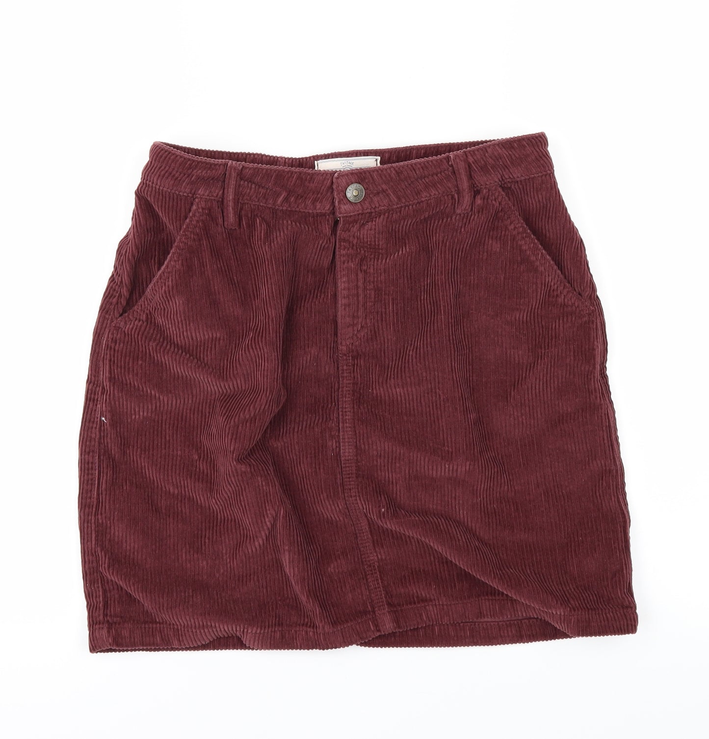 Fat Face Womens Red   A-Line Skirt Size 8