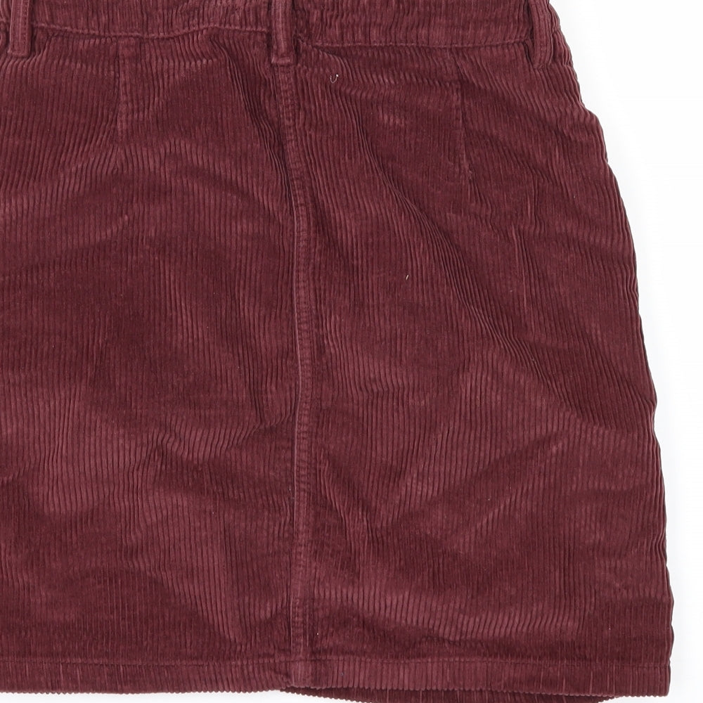 Fat Face Womens Red   A-Line Skirt Size 8