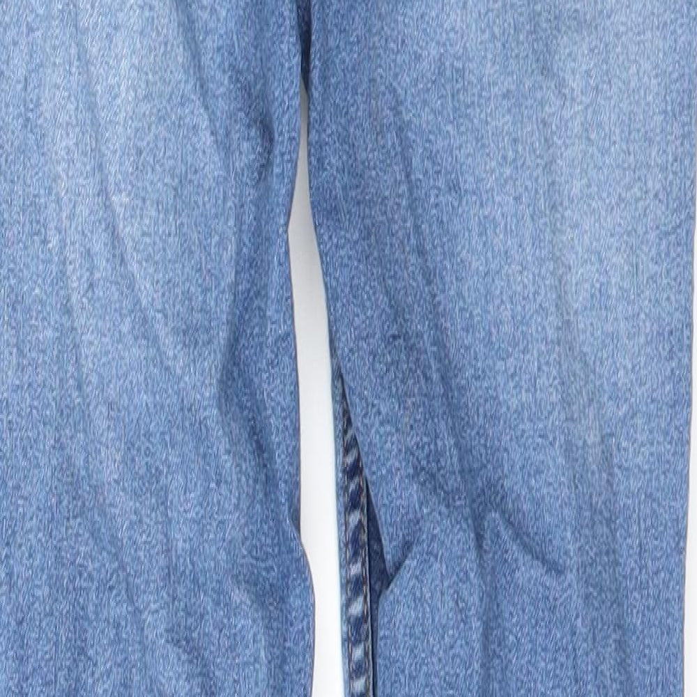 H&M Womens Blue  Denim Skinny Jeans Size 4 L26 in