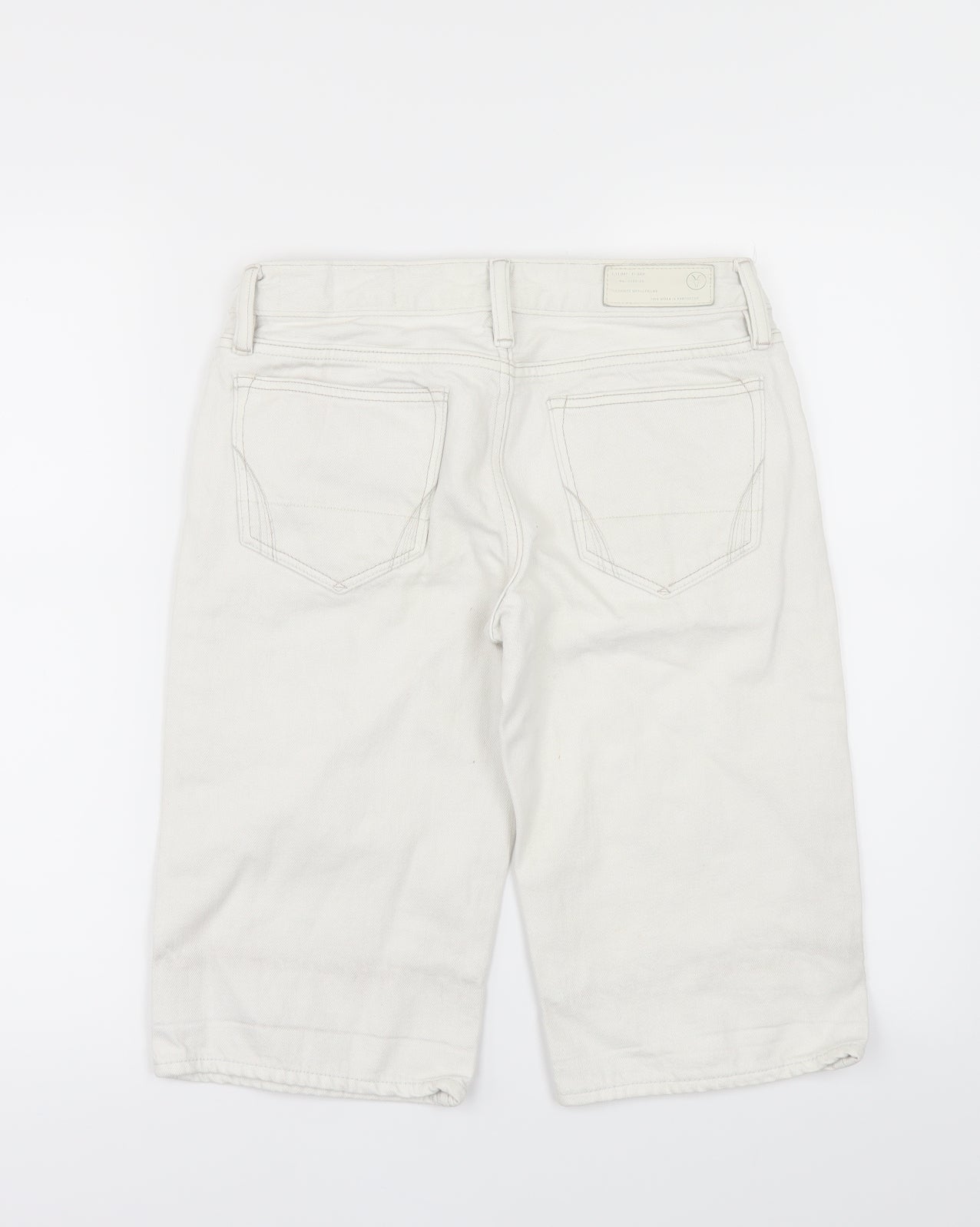 Preworn Mens White   Chino Shorts Size 26